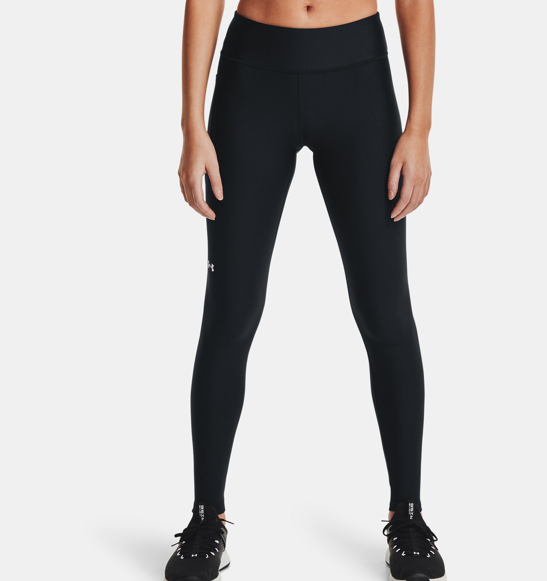Women's HeatGear® Armour No-Slip Waistband Mid-Rise Full-Length Leggings - 1365333