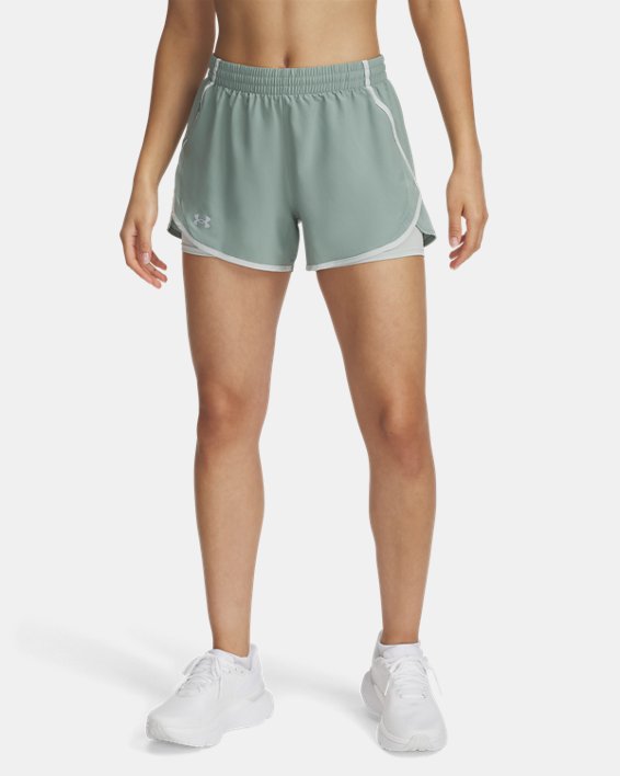 WOMENS UA FLY-BY-2-IN-1 SHORTS - 1382440