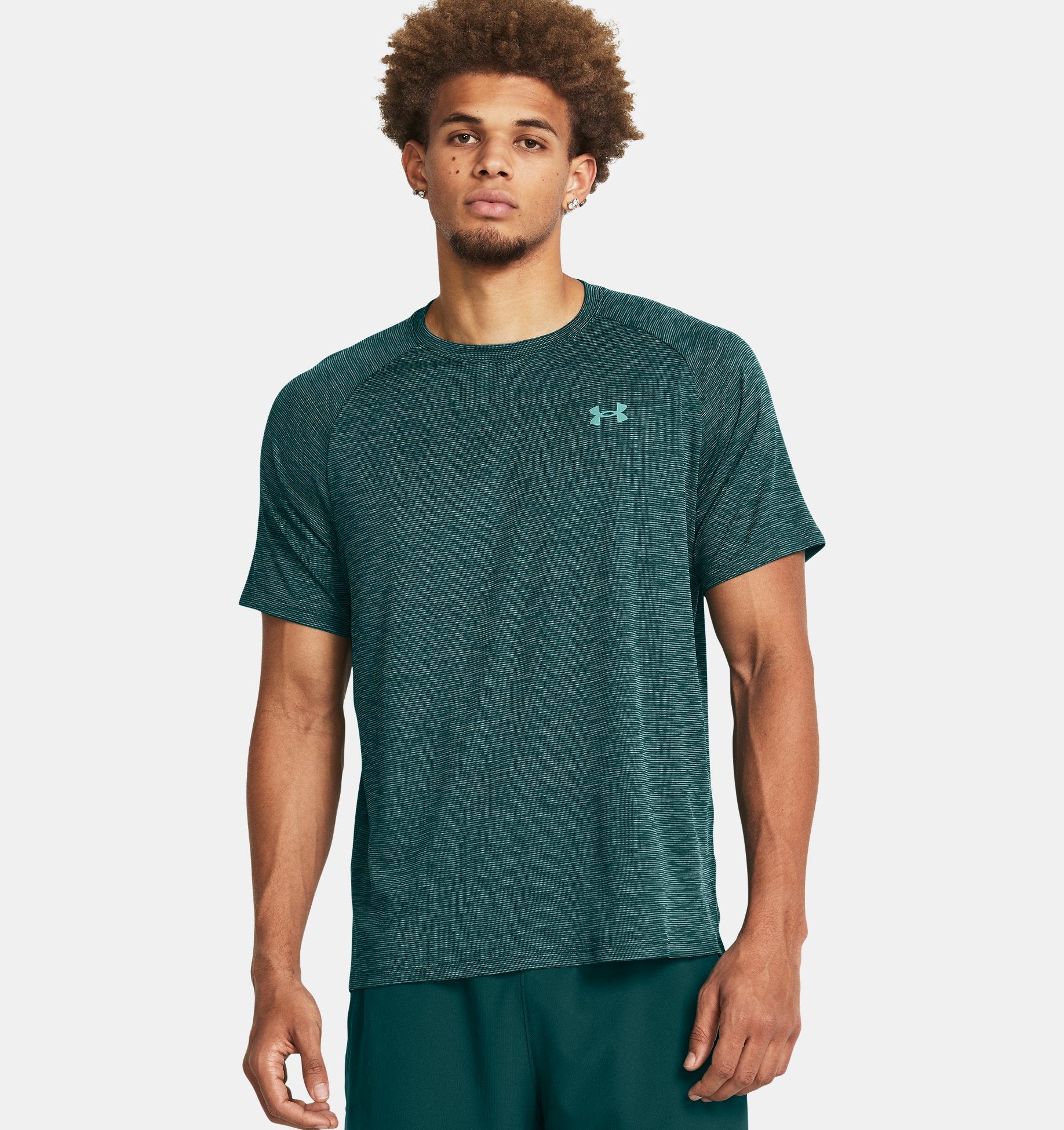 UA TECH TEXTURED SS TEE - 1382796