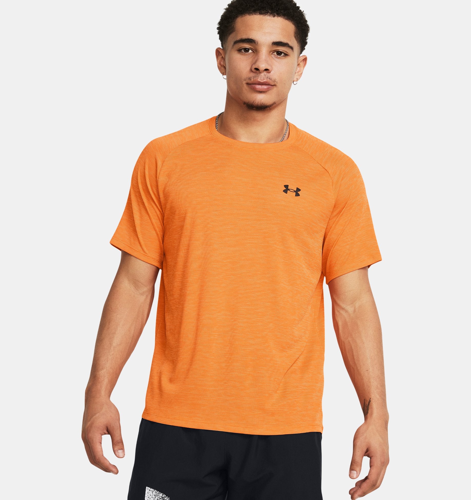 UA TECH TEXTURED SS TEE - 1382796