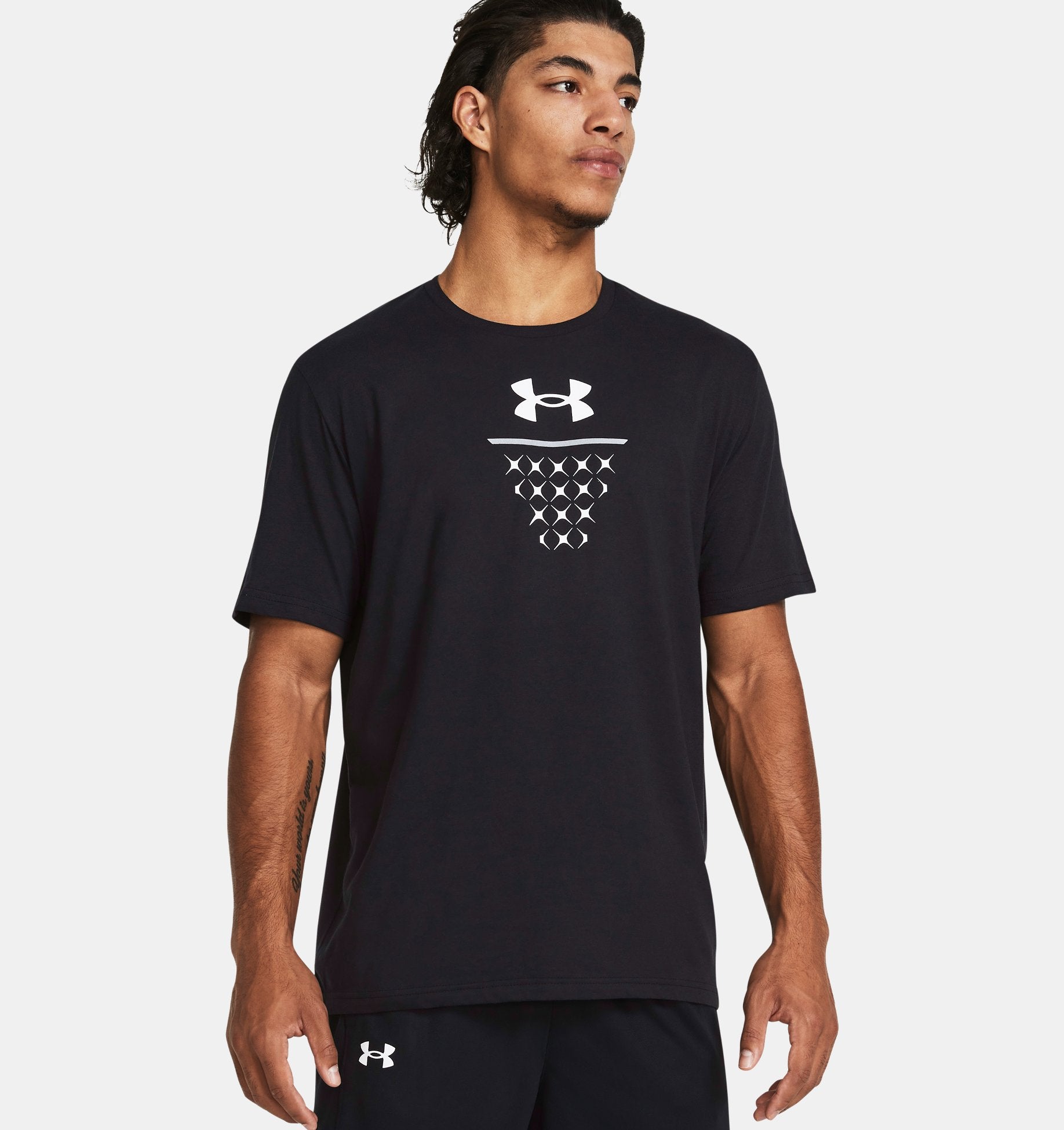 UA BBALL NET ICON SS TEE - 1382855