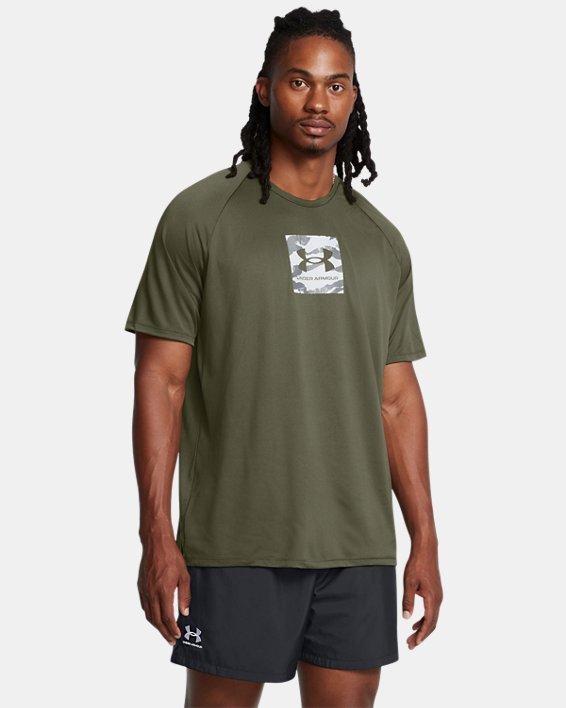 UA TECH PRINT FILL SS TEE - 1385980