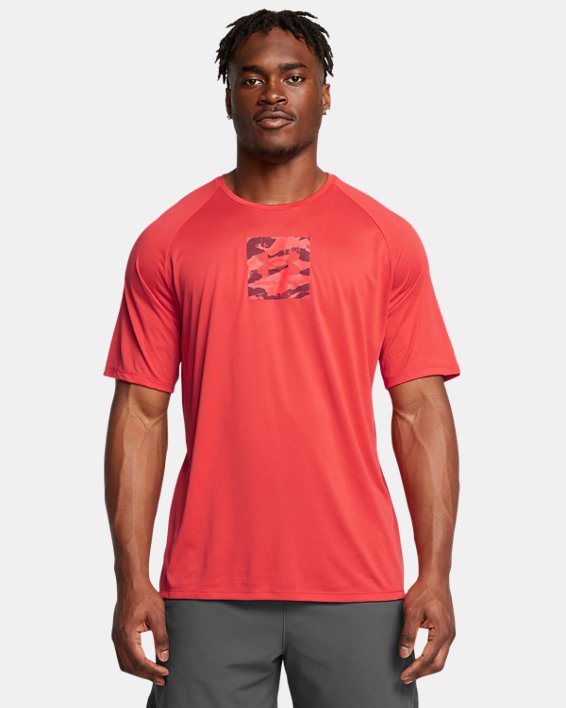 UA TECH PRINT FILL SS TEE - 1385980