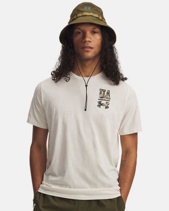 UA VINTAGE LEFT CHEST CAMO SS - 6010705