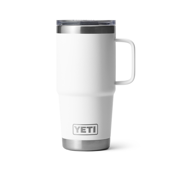 RAMBLER 20 OZ TRAVEL MUG WHITE - YRAMTM20W