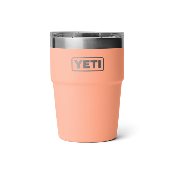YETI RAMBLER 16oz TUMBLER STACKABLE PEACH - YRTPS16PC