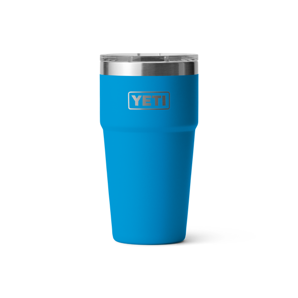 RAMBLER 20 OZ TUMBLER STACKABLE BIG WABE BLUE - YRTSTK20BWB