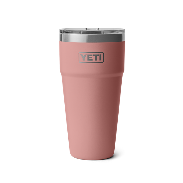 RAMBLER 30 OZ TUMBLER STACKABLE SANDSTONE PINK - YRTSTK30SP
