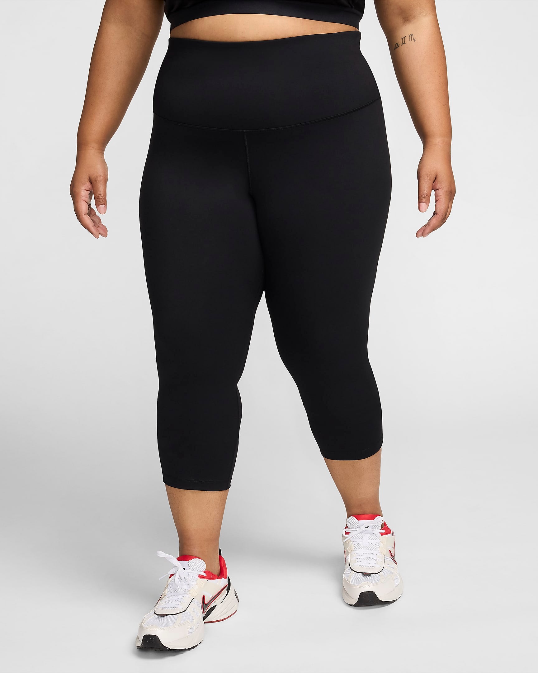 Women's High-Waisted Crop Leggings (Plus Size) - FN3238