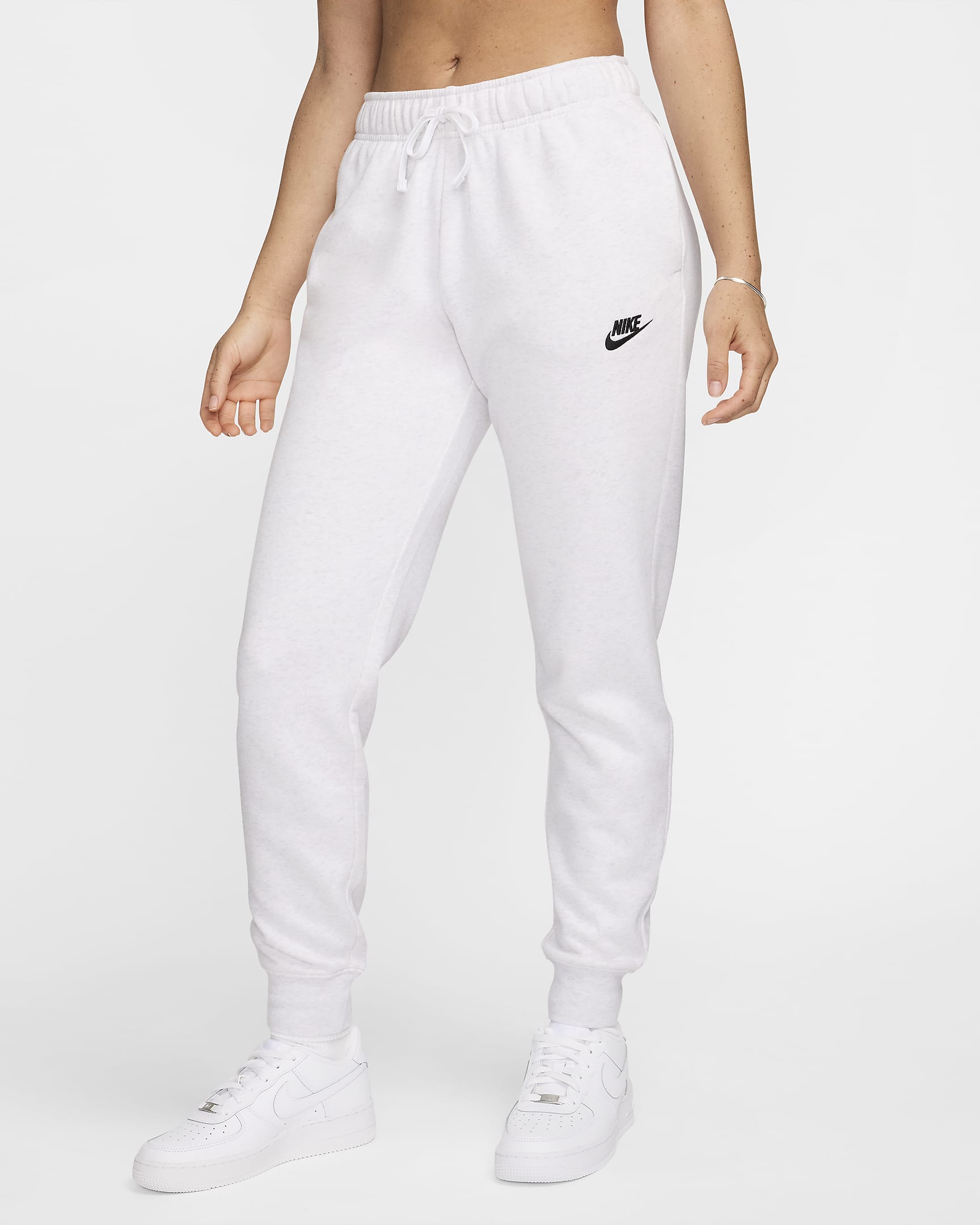 WOMENS CLUB FLEECE MID-RISE JOGGER - DQ5191