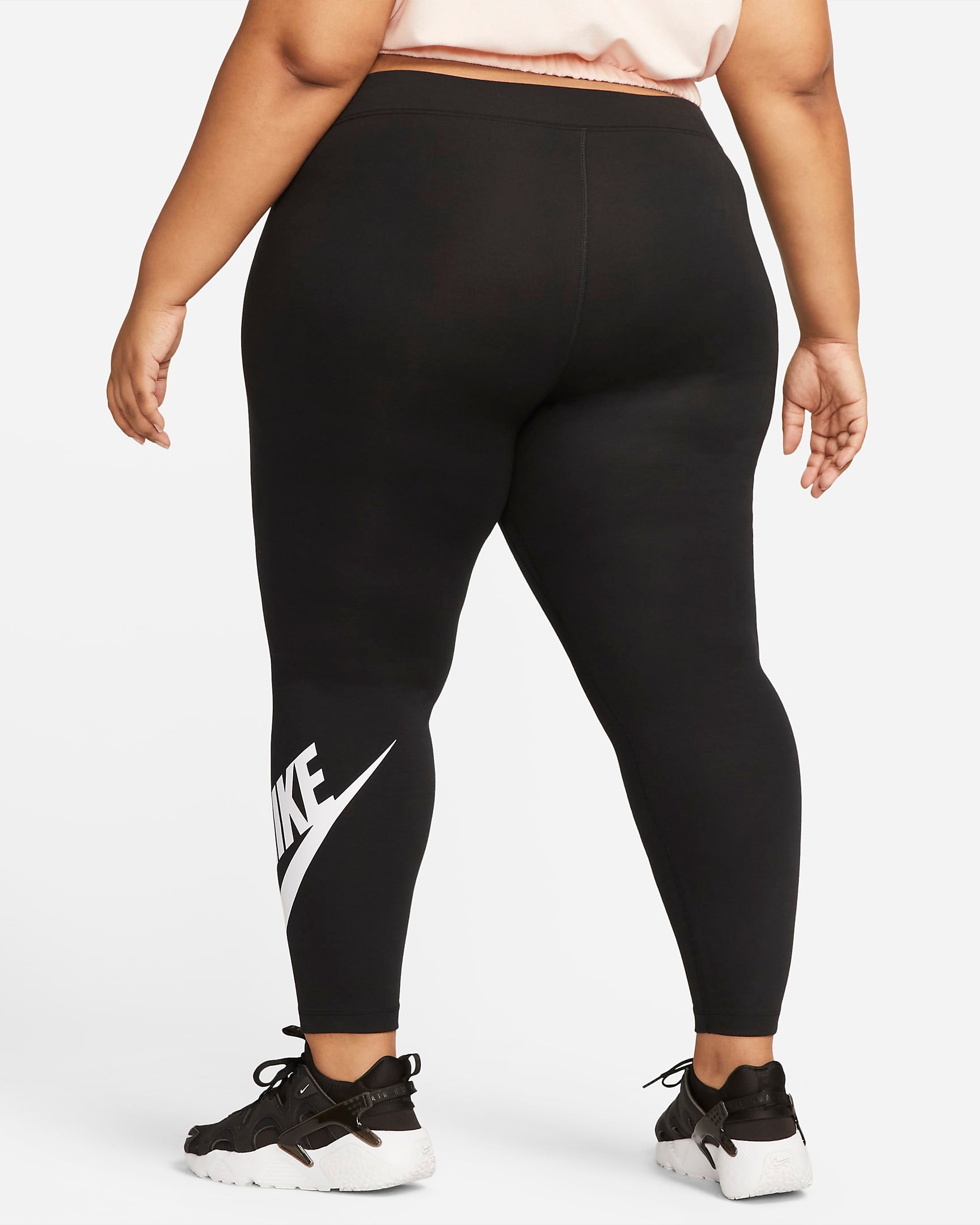 Women's High-Waisted Graphic Leggings (Plus Size) - FB3097