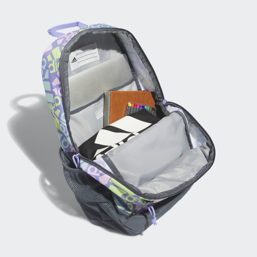 ADIDAS YOUNG BACK TO SCHOOL CREATOR2 BACKPACK LT PURPLE/ONIX GREY/WHITE - 5156552