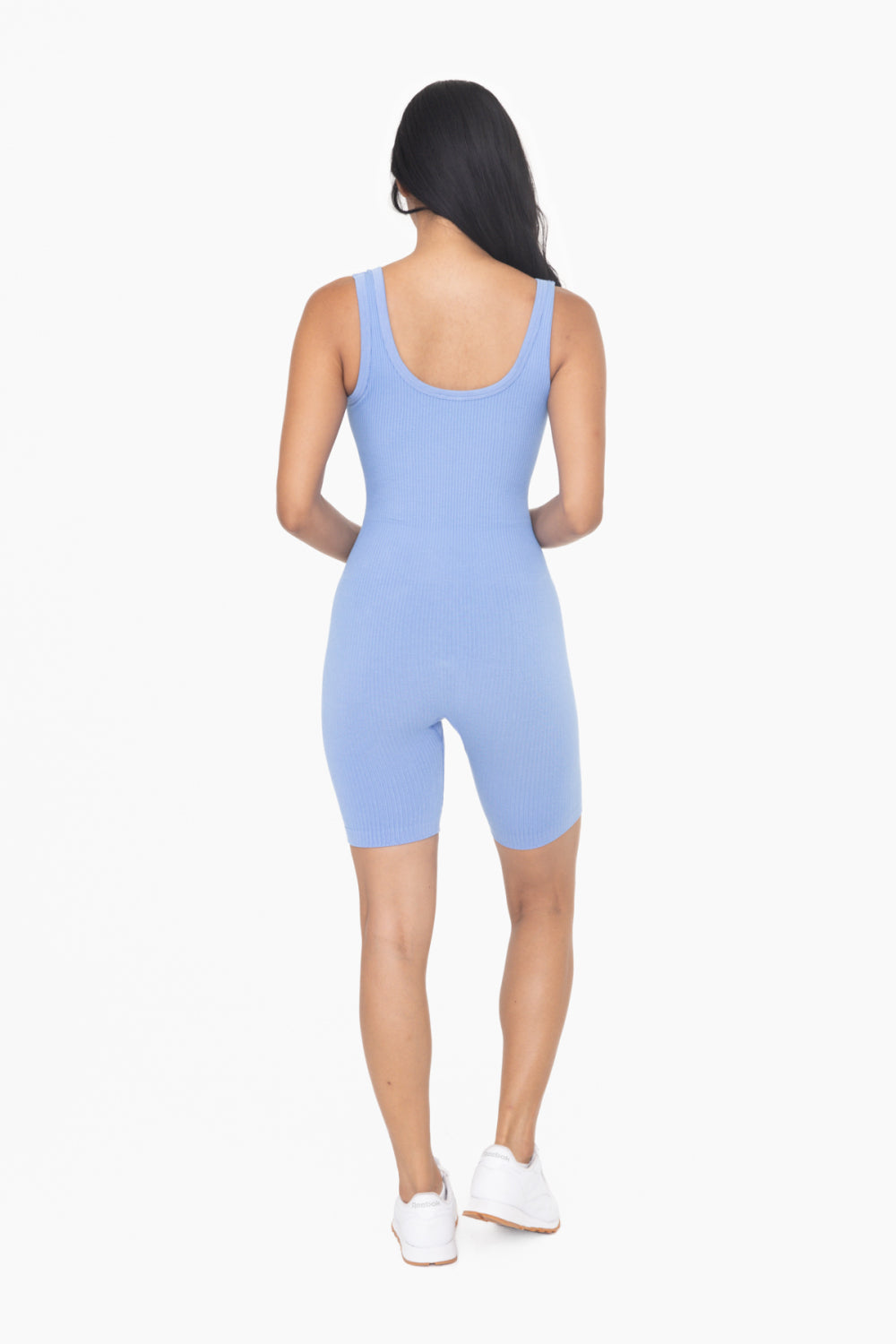 Ribbed Seamless Shortsie Romper - AP6374