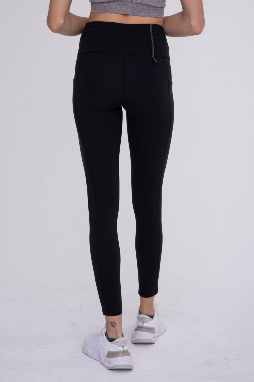 ADJUSTABLE BUNGEE WAIST HIKING LEGGING - APH8201