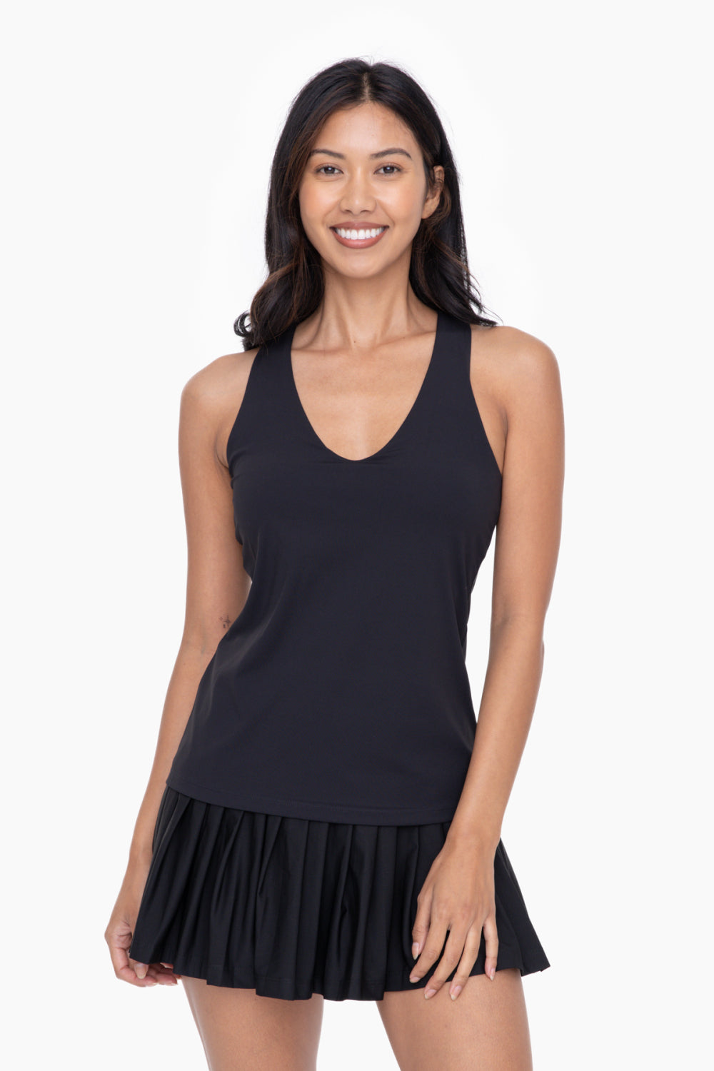 UV PROTECTION V-NECK ACTIVE TANK TOP - ATS7296