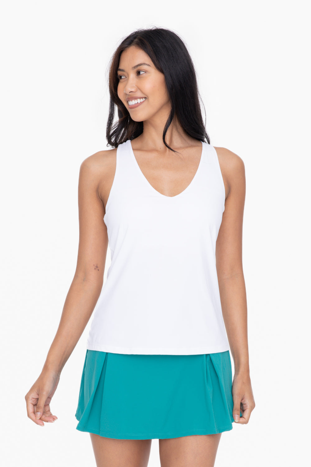 UV PROTECTION V-NECK ACTIVE TANK TOP - ATS7296