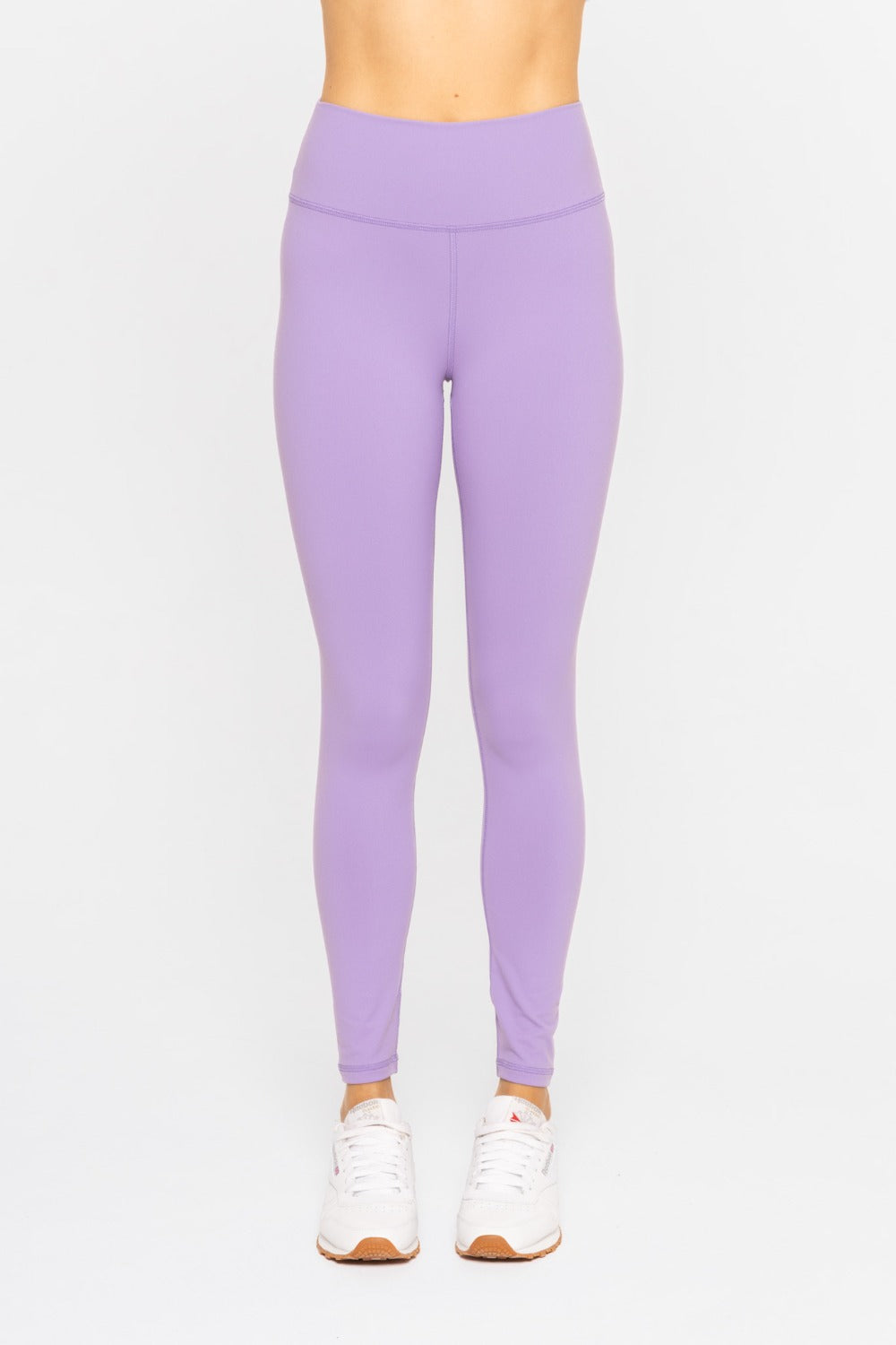 NYLON-BLEND ESSENTIAL SOLID LEGGINGS - BP627