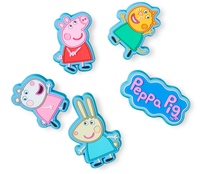 PEPPA PIG 5PK JIBBITZ - 10010008