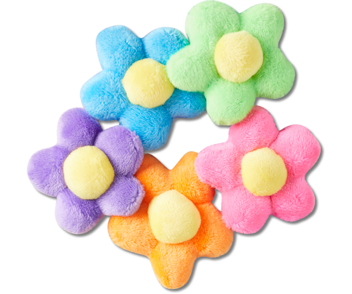 PLUSH FLOWER POWER 5 PK - 10013262