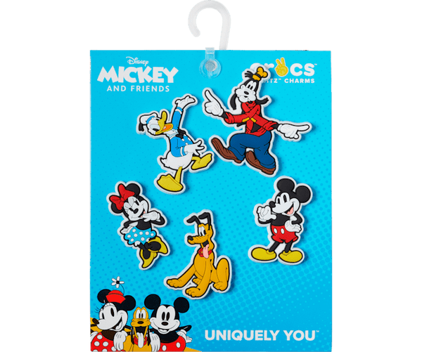 MICKEY FRIENDS 5 PK JIBBITZ - 10010001