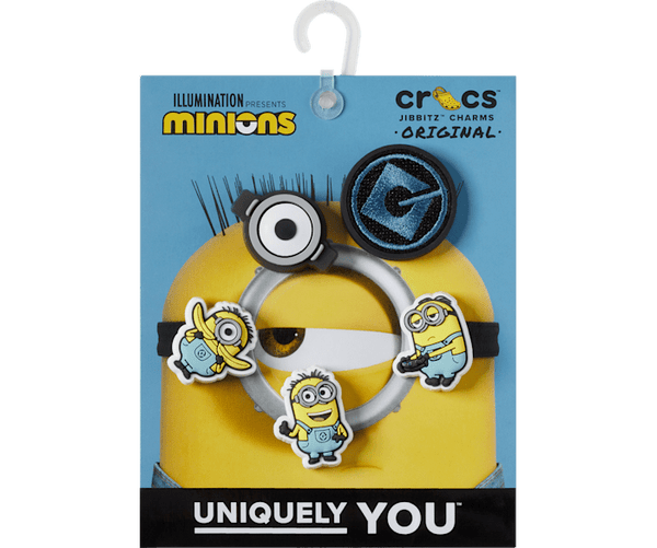 MINIONS 5PK JIBBITZ - 10012725