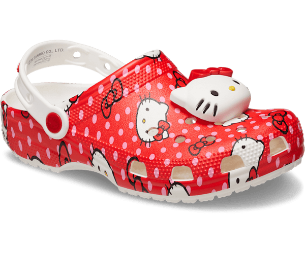 HELLO KITTY RED CLASSIC CLOG - 210575