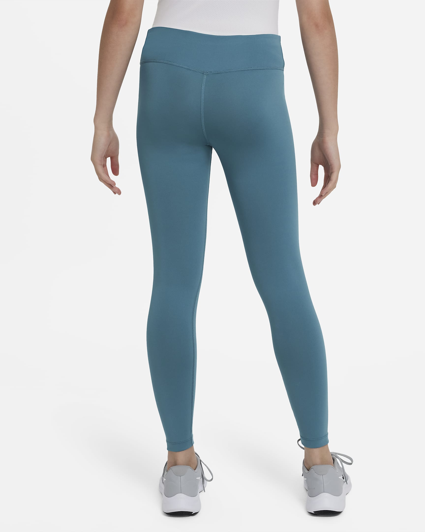 Women's Nike pro dri fit leggings Medium Gray and black 7/8 length | eBay