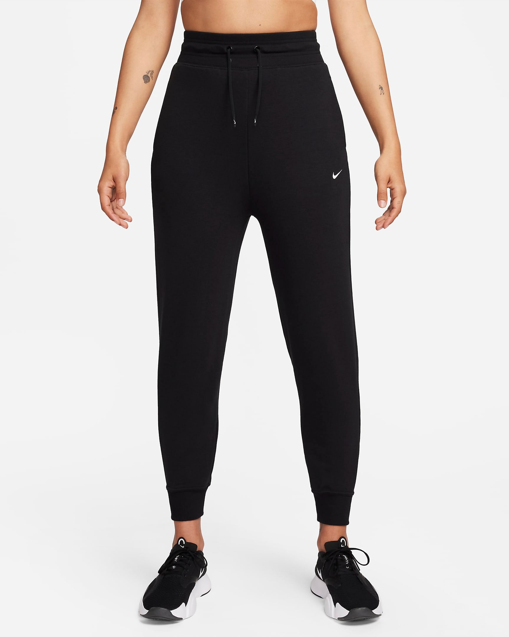 Women's High-Waisted 7/8 French Terry Joggers - FB5434 – The Sports Center