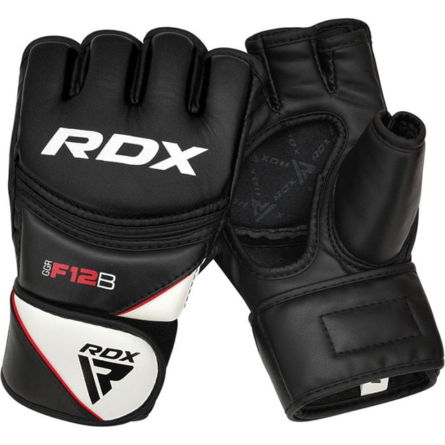 RDX F12 MMA Grappling Gloves - GGR-F12B