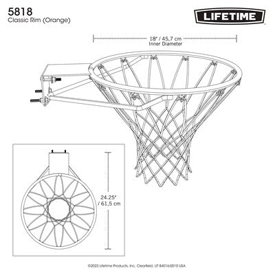 Lifetime Classic Rim (orange) - 5818