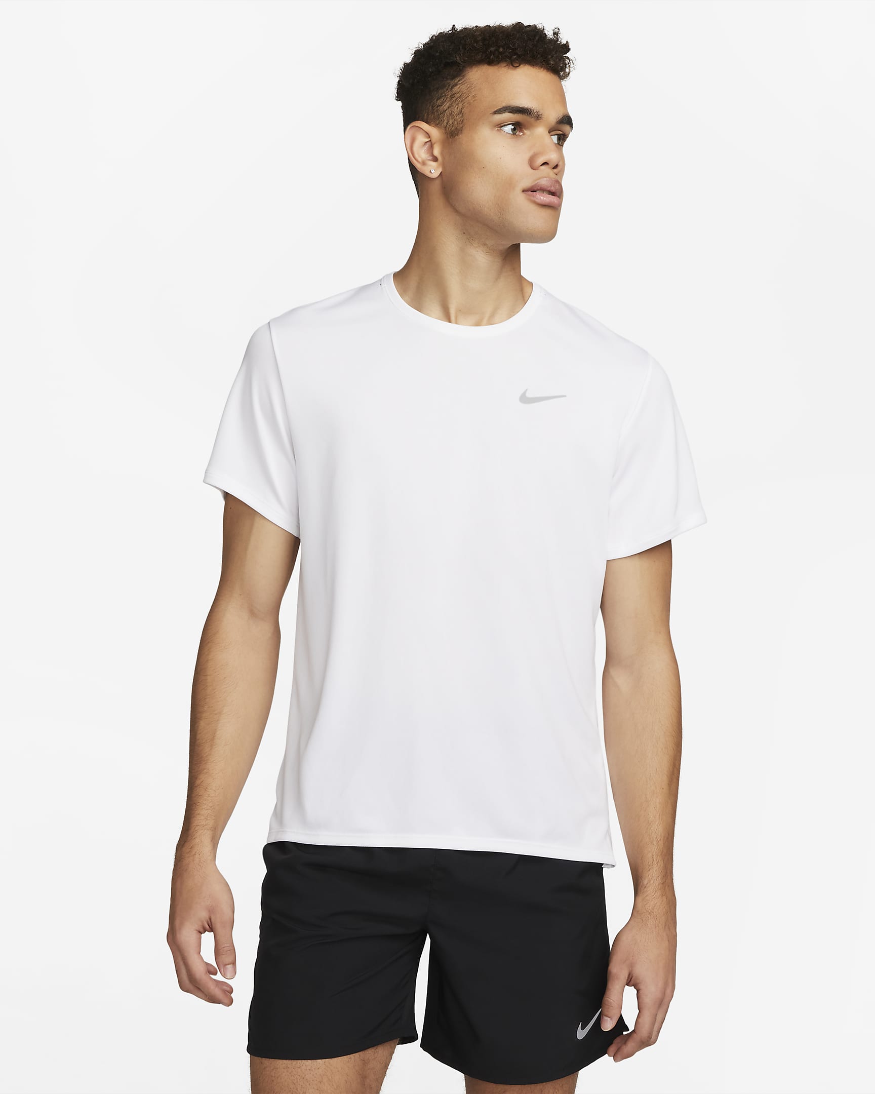 NIKE MILER DRI-FIT UV SS TOP - DV9315