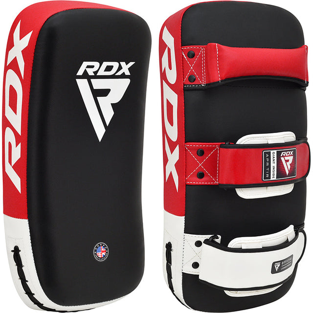 RDX T1 Curved Thai Kick Arm Pad Red - APR-T1R