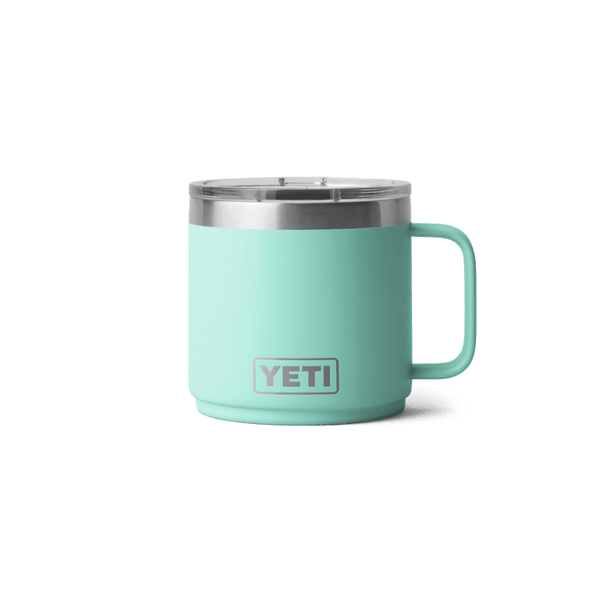 RAMBLER 14OZ MUG STACKABLE CERAMIC LINED SEAFOAM - YRSMCL14SF