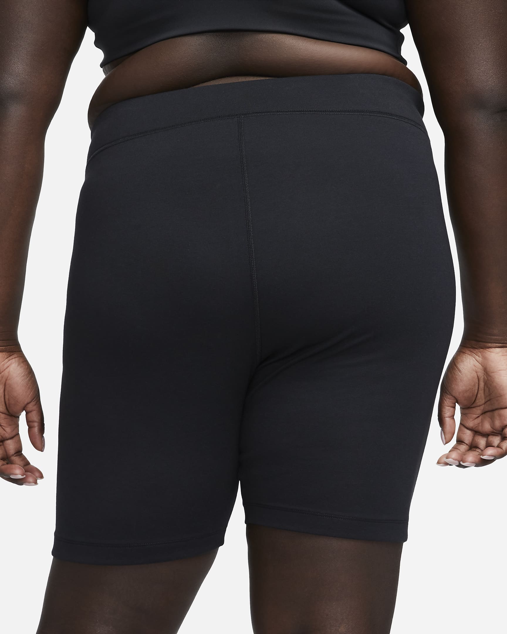 Women's High-Waisted 8" Biker Shorts (Plus Size) - FB3102