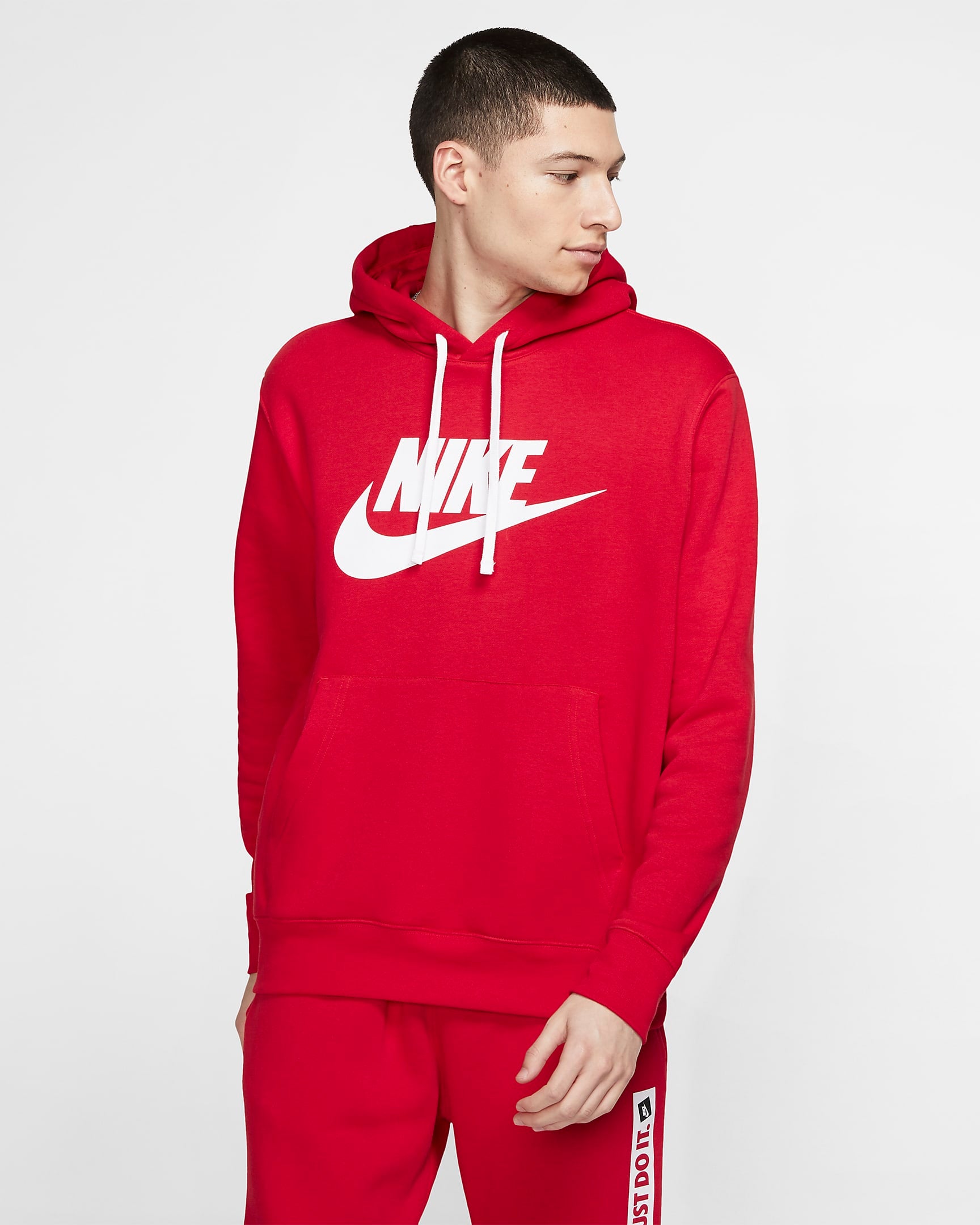 Nike Sportswear Club Fleece Pullover Hoodie - BV2973