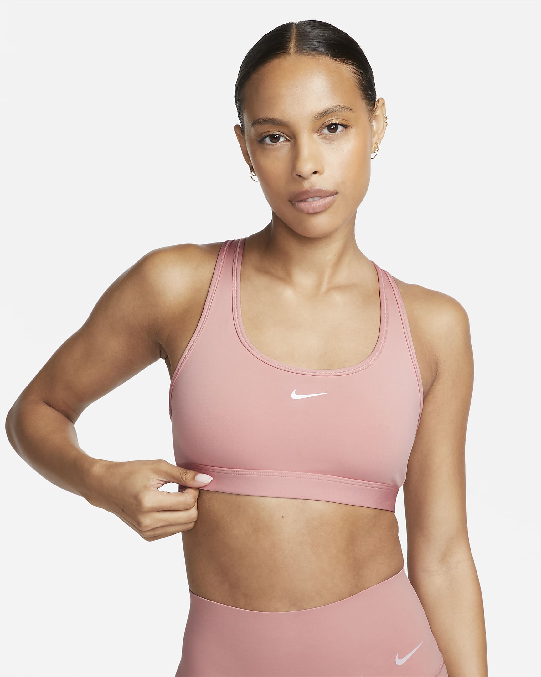 Nike Pink Light Support Reversible Sports Bra Woman’s Size XS NEW