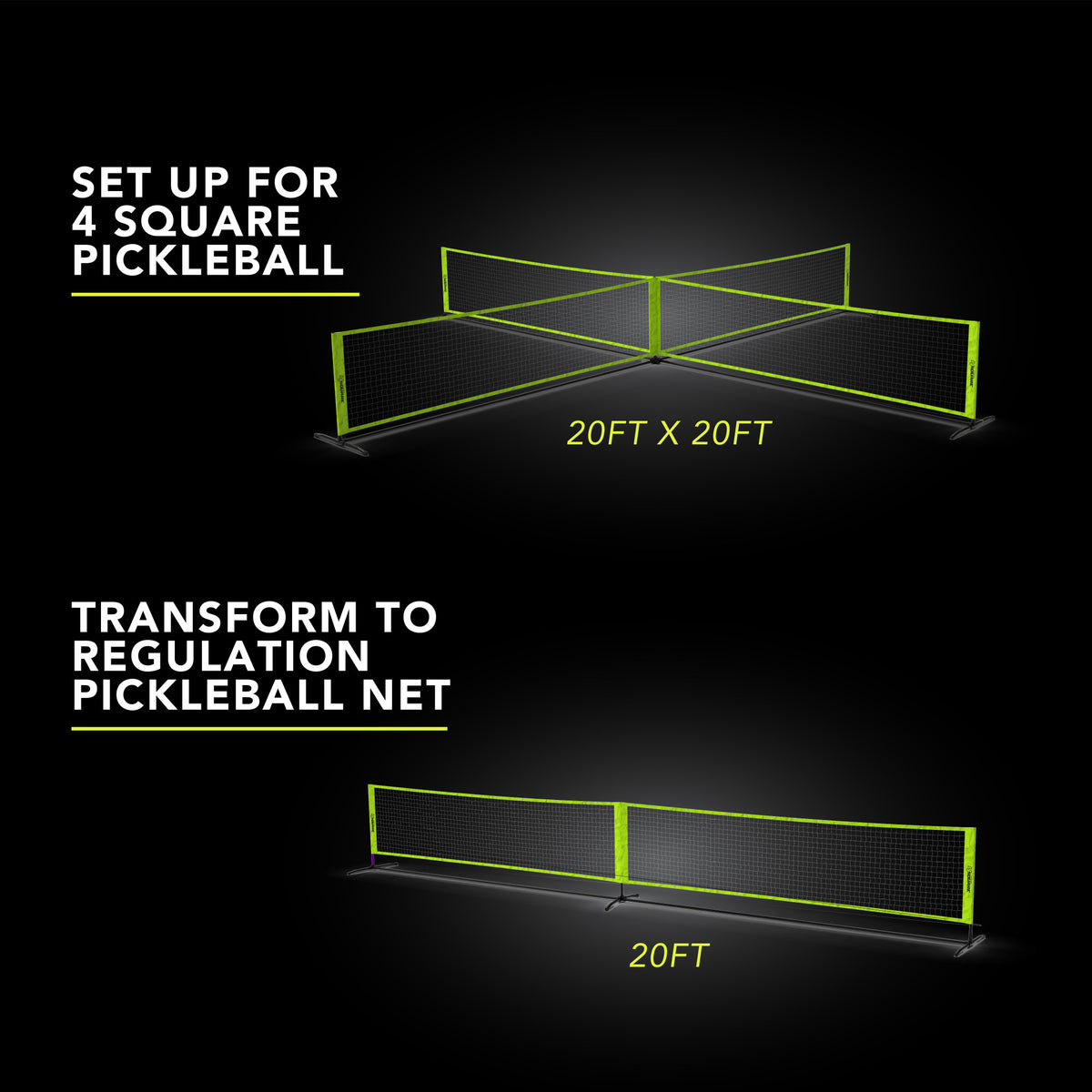 TRIUMP 4SQUARE PICKLEBALL - 35-7480-3