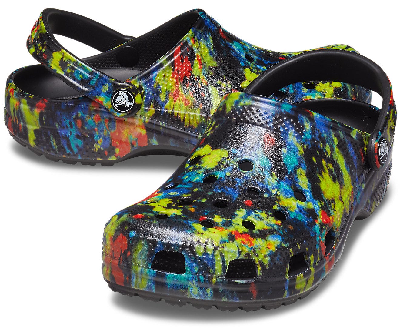 TIE DYE GRAPHIC CLOG - 205453