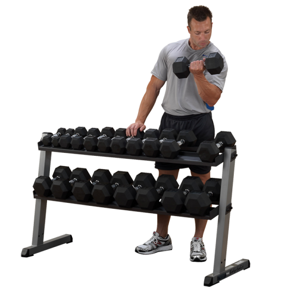 2 Tier Horizontal Weight Rack - GDR60