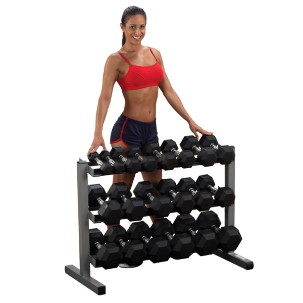 40" 3 Tier Horizontal Weight Rack - GDR363