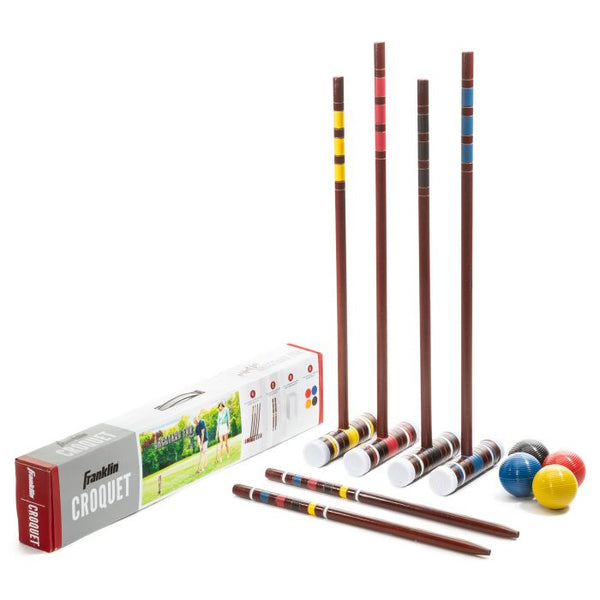 Franklin 50210 4 Player Starter Croquet Set - 50210