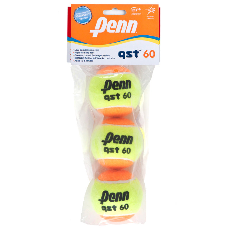Penn QST 60 Low Compression Balls 3 Pack - 521921
