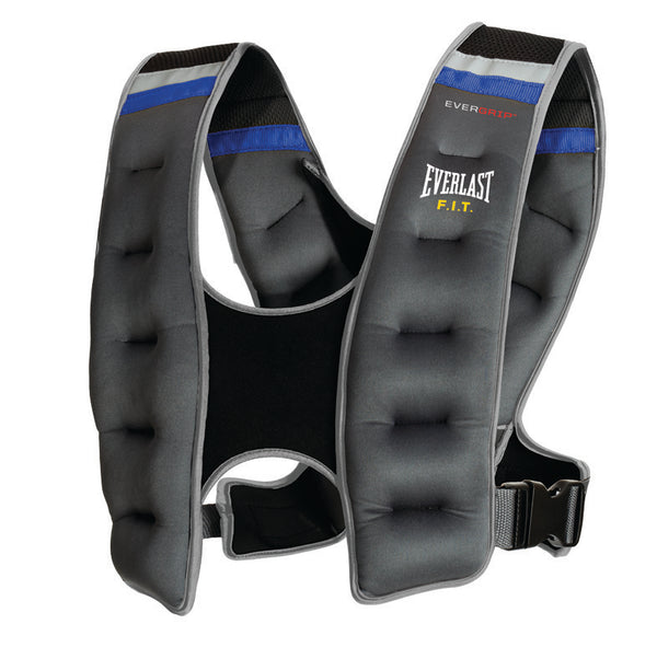 10LB WEIGHT VEST GRY/BLU REFLECTIVE - 6010G