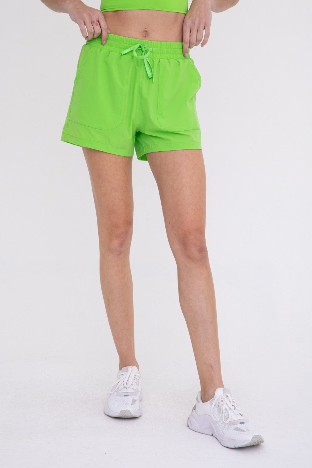 Athleisure Shorts with Drawstring - AP-A127