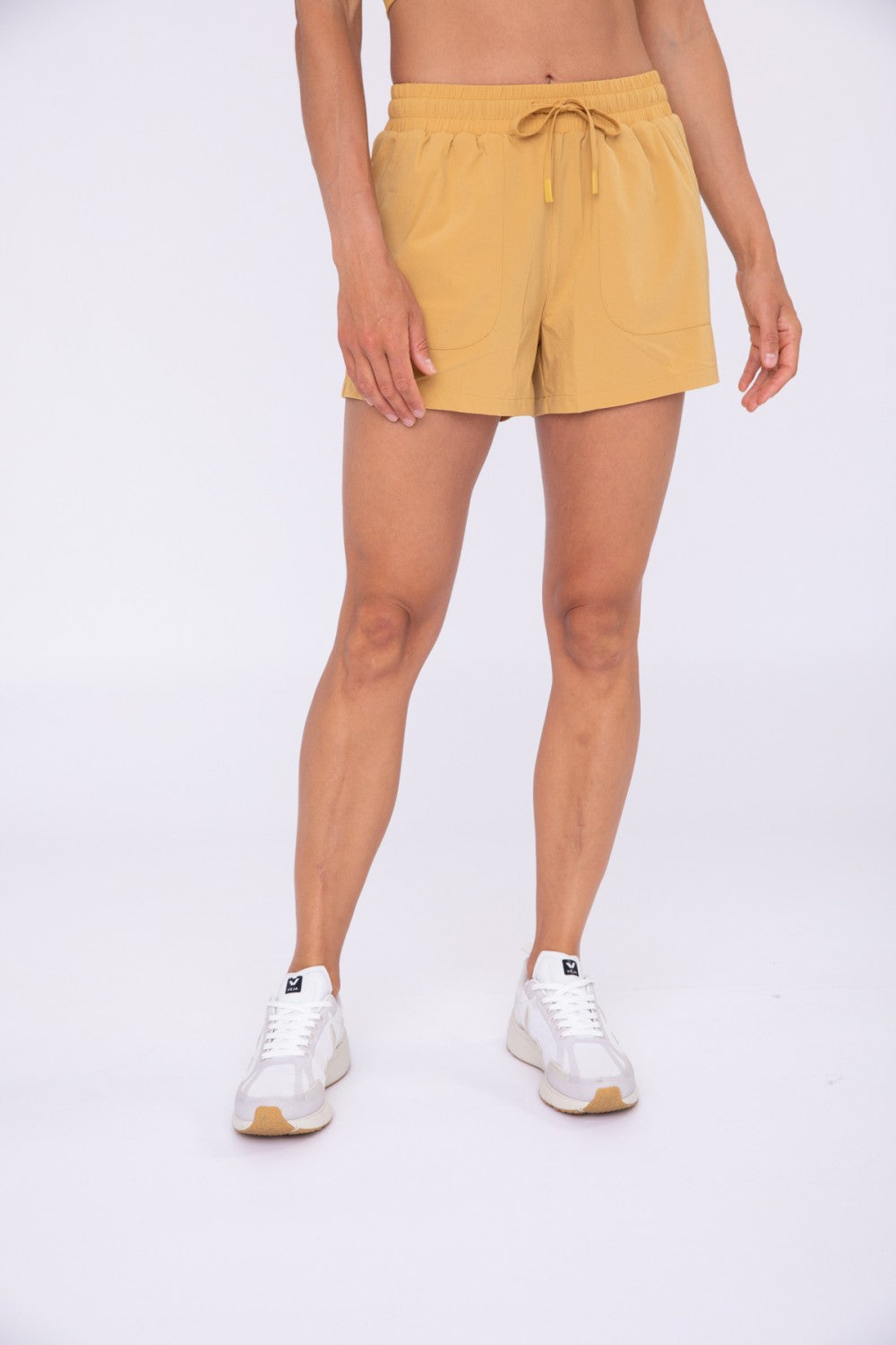 Athleisure Shorts with Drawstring - AP-A127