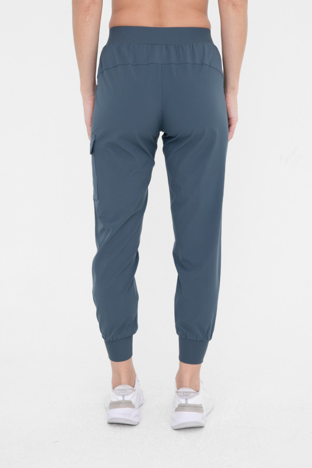 High-Waisted Capri Active Joggers with Pockets - AP-B0115