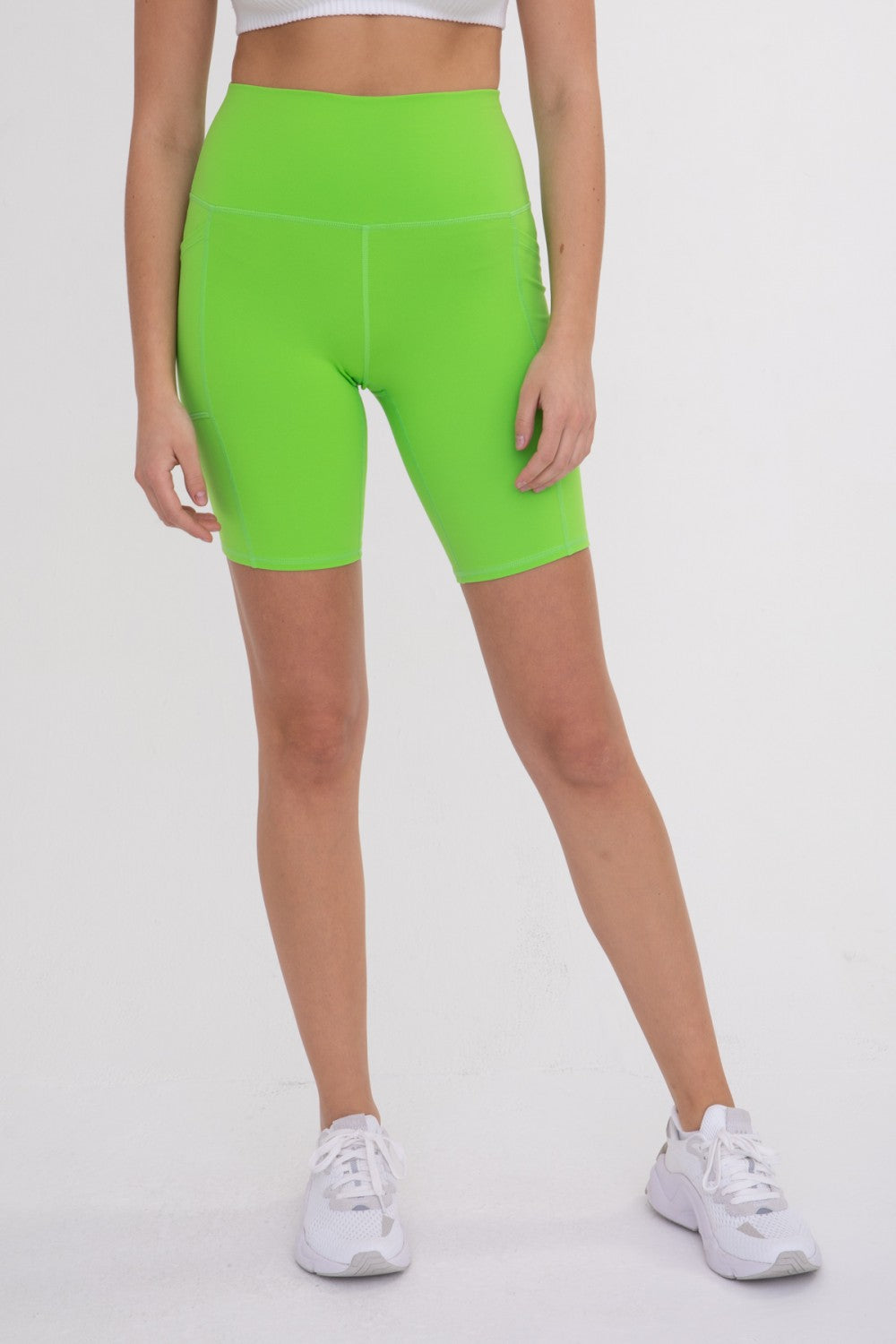 Tapered Band Essential Bermuda Highwaist Leggings - BP602