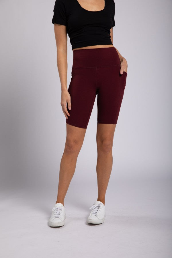 Tapered Band Essential Bermuda Highwaist Leggings - BP602