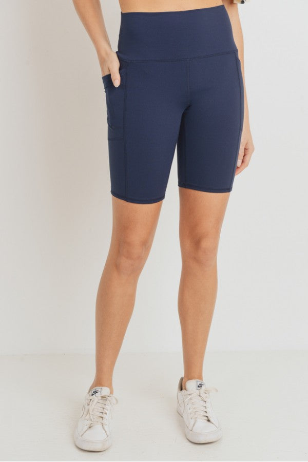 Tapered Band Essential Bermuda Highwaist Leggings - BP602