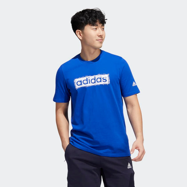 MENS SKETCH LINEAR LOGO TEE - HK9174